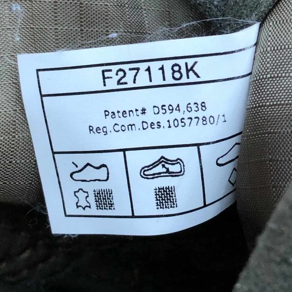 UGG Neumel Zip MLT Mens Shoes Military Green Mid Top Sneakers 1102430 Size 9 US - Picture 16 of 16